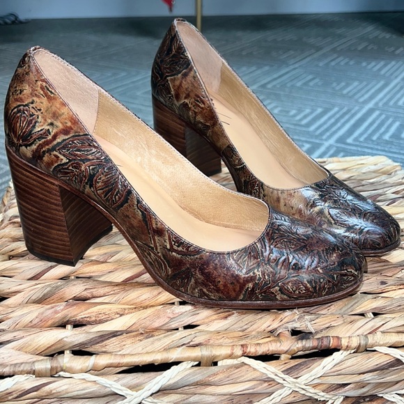 Patricia Nash Shoes Patricia Nash Leather Heels Poshmark